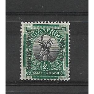 SouthWestAfrica.SG41 1/2d Springbok.English Overprint.Mounted Mint.Dec16