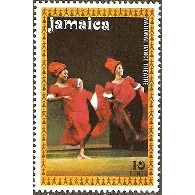 Jamaica 1974 National Dance Theatre 10c Promenade Mint NHM SG 386 Sc 382 stamp