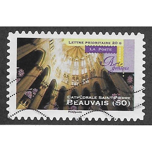 FRA 2011 (58c) 'GOTHIC ART - BEAUVAIS 60' FINE USED (EBID56-547)