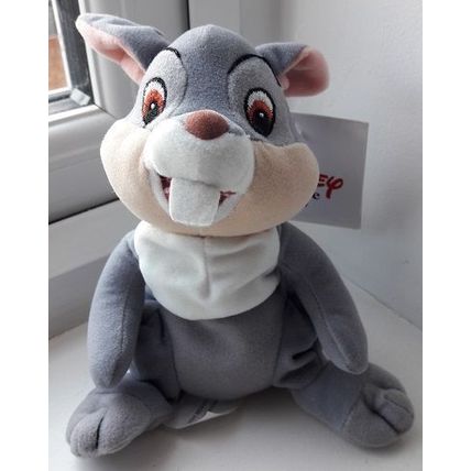 THUMPER 8", Plush/Beanie, Tagged, DISNEY