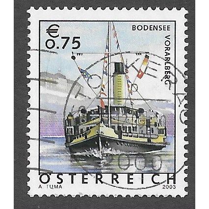 AUT 2002 75c ' TOURISM' FINE USED (EBID73-191)