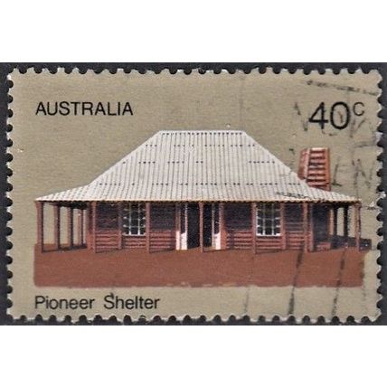AUSTRALIA, 1972 40c Pioneer Life, SG 526 (Scott #535), used