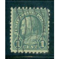 Used 581 1c Benjamin Franklin Average Plus A16270