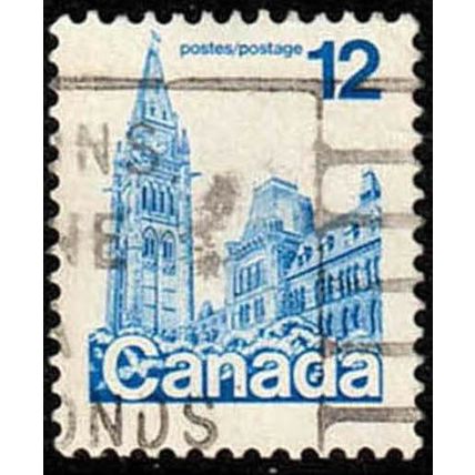 Canada 1977 Houses of Parliament 12c Used Stamp.