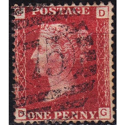 ENGLAND GREAT BRITAIN [1858] MiNr 0016 Pl 117 ( O/used ) [01]