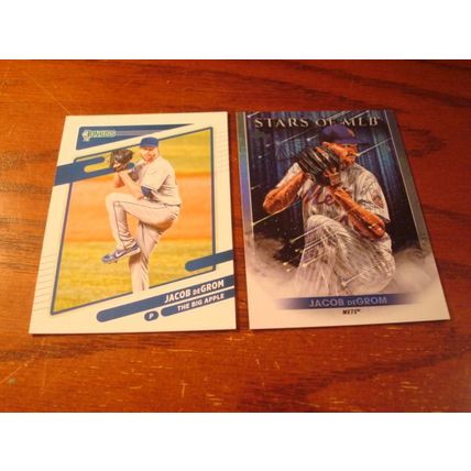 2016-2022, 10-Premium Cards, JACOB DEGROM, Mets