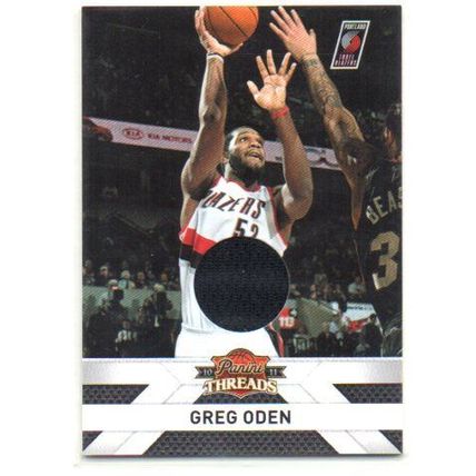 PANINI THREADS GREG ODOM JERSEY