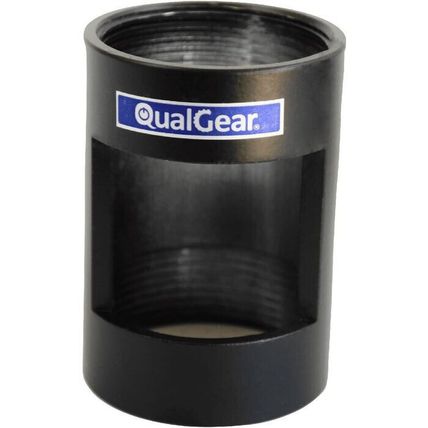 QualGear QG-PRO-PM-PCO-B Pro-AV 1.5" Npt Threaded Pipe Connector with Opening