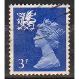 GB 1971 Wales regional 3p SG W14