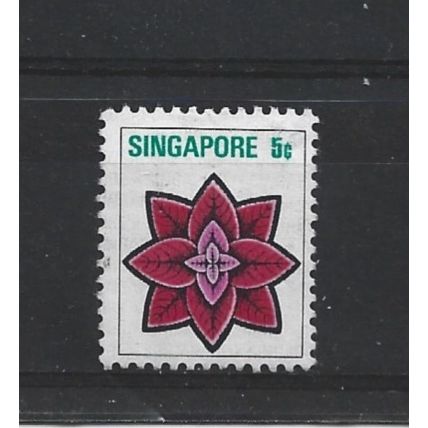 Singapore.SG213 5c Coleus blumei.Fine Used.Jun25