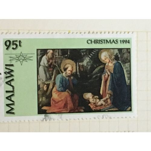 Malawi 1994 Christmas 95t Nativity Used SG 938 Sc641 postage stamp Filippo Lippi