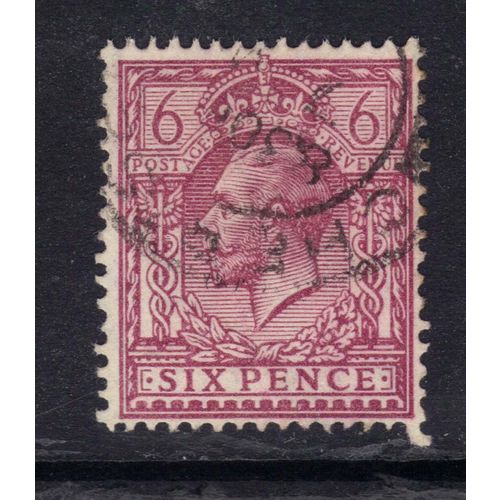 GB 1924 - 26 KGV 6d Purple stamp Wmk 111 ( C908 )