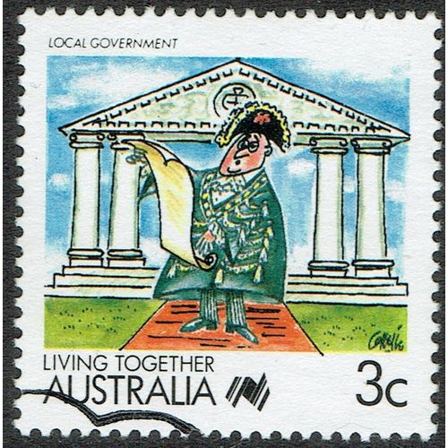 Australia 1988 Living Together 3c Multicoloured SG1113 FU