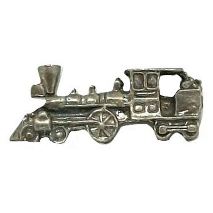 Miniature Locomotive Pewter Figurine