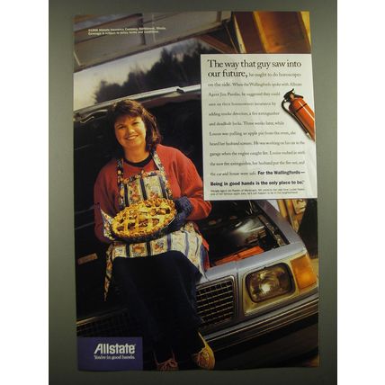 1996 Allstate Insurance Ad - The way that guy saw into our future