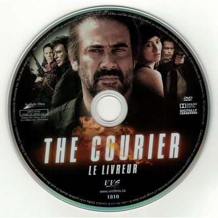 The Courier (DVD disc) 2013 Jeffrey Dean Morgan, Til Schweiger, Mickey Rourke