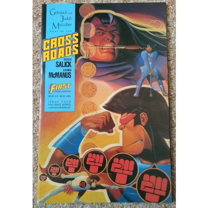 CROSSROADS # 4 (1988) FIRST PUBLISHING (VFN Condition)