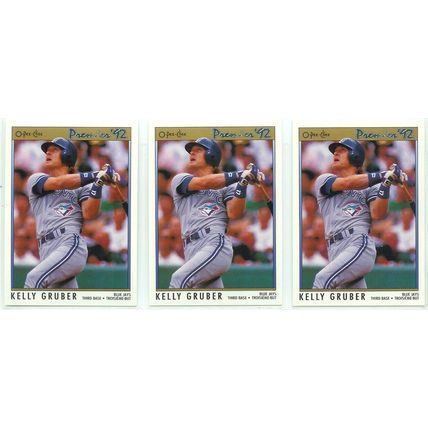 Kelly Gruber 13x card lot