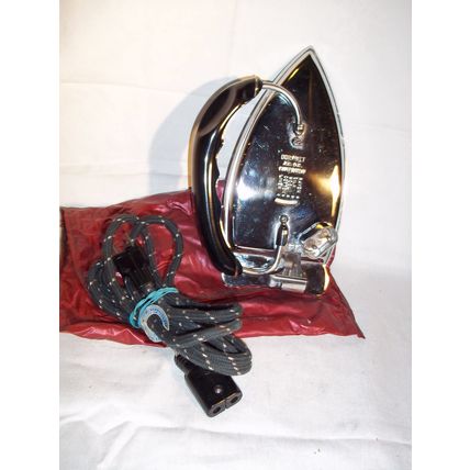 Vintage Durabilt Folding Travel Iron WORKS Excellent Condition*