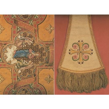 Cloth of Gold Vestment Silver Stole Museum Dumfries 2x Postcard s