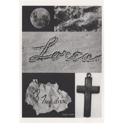 Alvin Lustig 3 Three Tragedies 1948 Rare Book Postcard