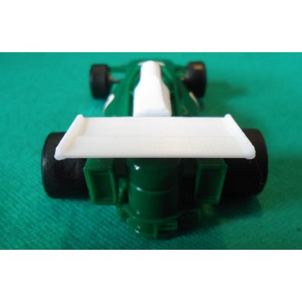 Rear Wing Spoiler & Airbox Pod For Vintage 1970s Scalextric Yardley BRM P160 F1