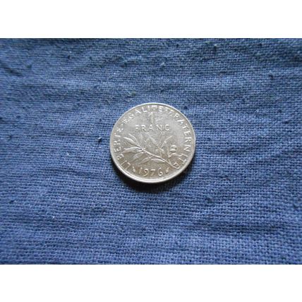 1976 FRANCE 1 FRANC COIN.