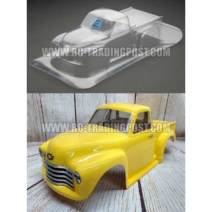 Early 50's Chevy Clear RC Body 1/10 (WB 9.8" 249mm) (Stampede,Granite,Volcano)