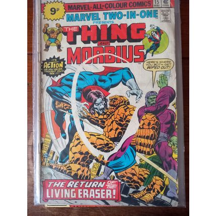 Marvel Two-in-One #15 Thing & Morbius