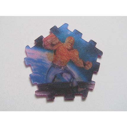 Marvel 2005 Fantastic4 Marinela 3d Film Tazo Build a Ball Dropdown Choice (e32)