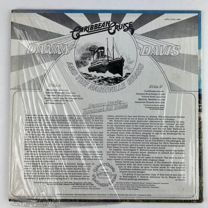 Danny Davis & The Nashville Brass Caribbean Cruise Vinyl LP Record Album APL0232