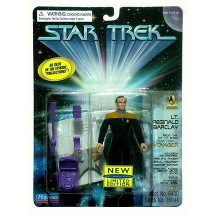 1996 Star Trek Action Figure - Lt. Reginald Barclay #1840 / Ltd Edtn 3,000 / NS