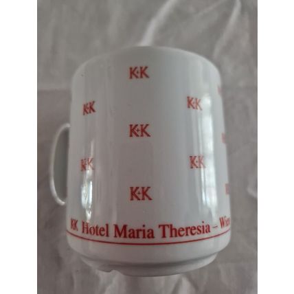 VINTAGE 1990'S KK HOTELS MUG