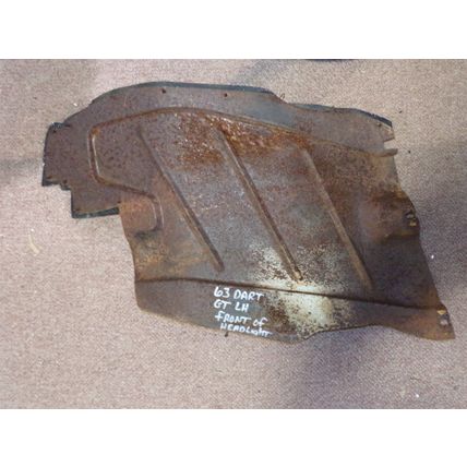1963 Dodge Dart Splash Shields OEM Behind Headlights