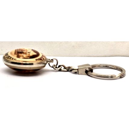 San Antonio Texas The Alamo Keychain Luggage Purse Bag Fob Vintage Souvenir (B15