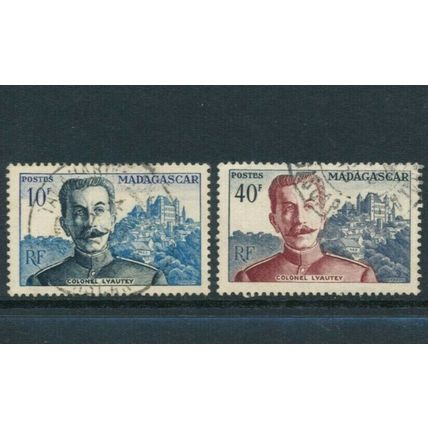 Birth Centenary Marshall Lyautey - Madagascar 1954 - F H - MiNr 429/30