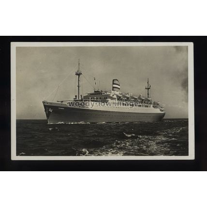 LS2017 - Dutch Holland America Liner - Ryndam - postcard