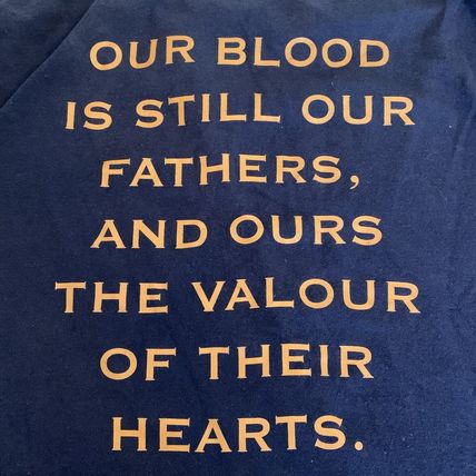 Battle of Culloden 1746 T-Shirt Mens Blue 2XL Shirt Tee Jacobite Outlander XXL