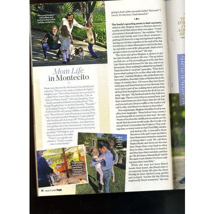 PEOPLE MAGZ. March 17, 2025 "The Meaghan interview" Duccess of Sussex" Oscars