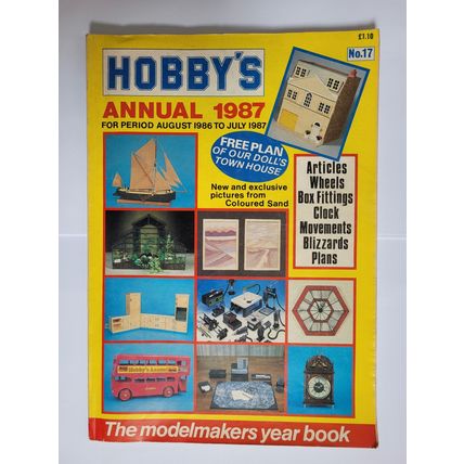 Hobby’s Annual 1987. The modelmakers year book. Includes Doll’s Town House plan