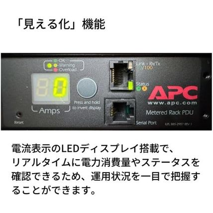 APC Rack Mount PDU, Switched Rack 120V/15A, (8) Outlets, 1U Horizontal Rackmount