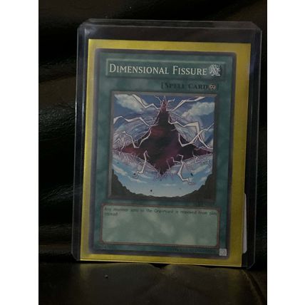 Dimensional Fissure - EOJ-EN047 - Common - Unlimited Edition Enemy of Justice Yu