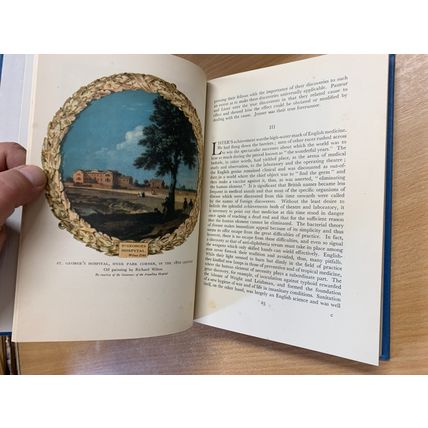 1941 "BRITISH MEDICINE" R McNAIR WILSON ILLUSTRATED HISTORY HARDBACK BOOK (P4)
