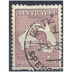 Australia 1929 SG110 2s Maroon Fine Used .