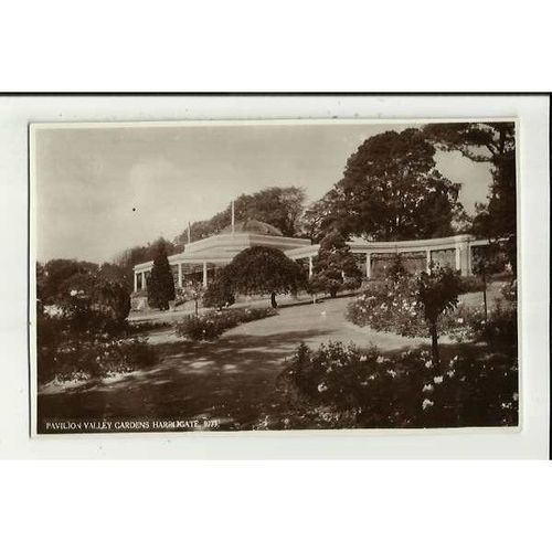 Yorkshire HARROGATE Pavilion Valley Gardens Postcard by Salmon (9773)