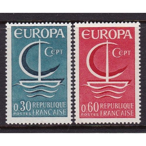 FRANCE 1966 EUROPA SET MNH
