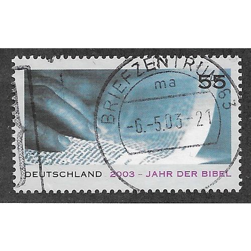 GER 2003 55c 'YEAR OF THE BIBLE' FINE USED (EBID60-286)