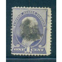 Used 212 1c Benjamin Franklin Average M01389