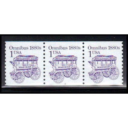 2225bv 1c Omnibus Very Fine MNH LGG PNC 3/3 PA2726