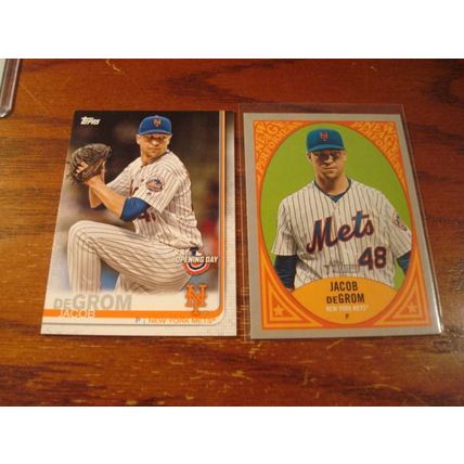 2019-2023, 10-Premium Cards, JACOB DEGROM, Mets